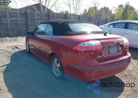 2006 Saab 9-3 2.0T from USA, damaged, VIN YS3FD79Y466106059